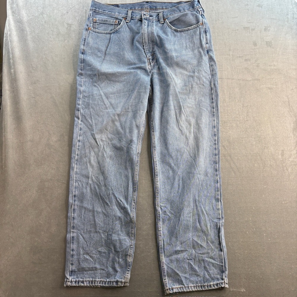 Levi's 550 Relaxed Fit Jeans Men's 36x32‎ Light Wash Denim